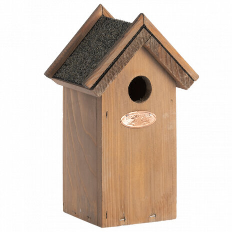 nestkast Winterkoning 16 x 21,5 cm bruin hout