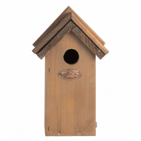 nestkast Winterkoning 16 x 21,5 cm bruin hout