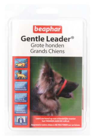 hoofdhalsband Gentle Leader 54 cm nylon rood