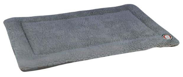 hondendeken 118 x 75 cm polyester/fiberfill grijs
