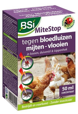 ongediertebestrijding MiteStop + drukspuit 50 ml