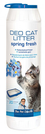 kattenbakverfrisser zomer 750 gram wit