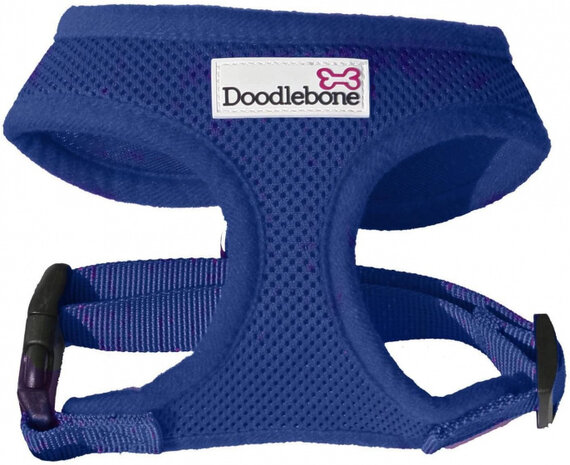 hondentuig Air 37 x 52-78 cm mesh navy maat L