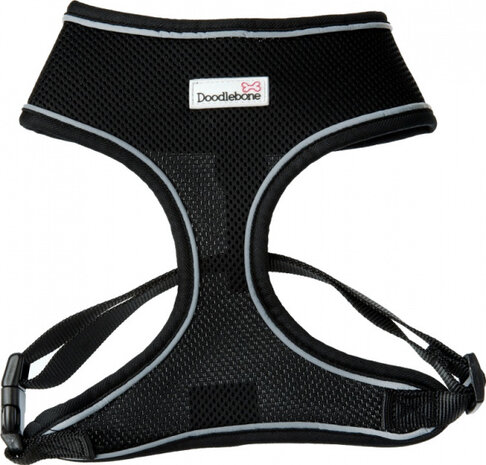 hondentuig Air 22 x 28-39 cm mesh zwart