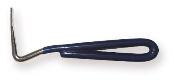 hoefkrabber staal blauw/zilver
