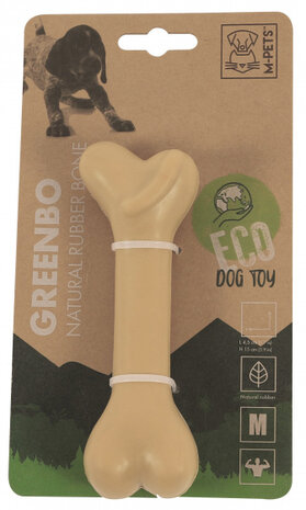 hondenbot Greenbo 15 x 4,5 x 3,5 cm rubber maat M