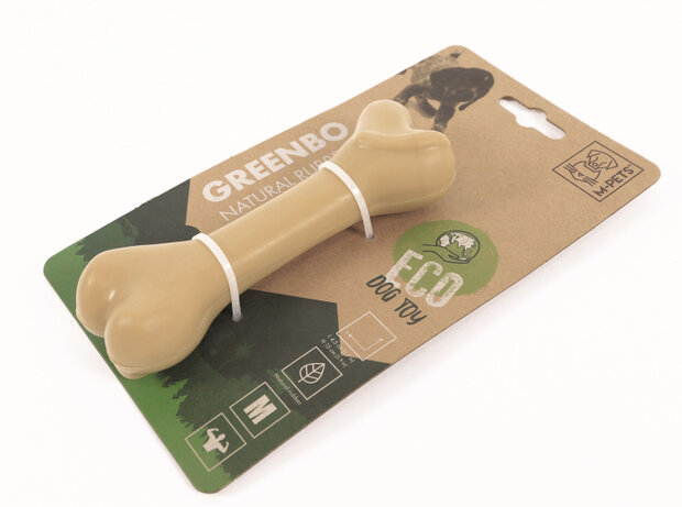 hondenbot Greenbo 15 x 4,5 x 3,5 cm rubber maat M