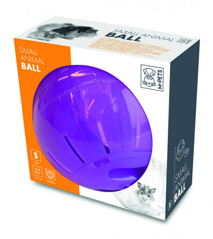 hamsterbal 12,7 cm paars