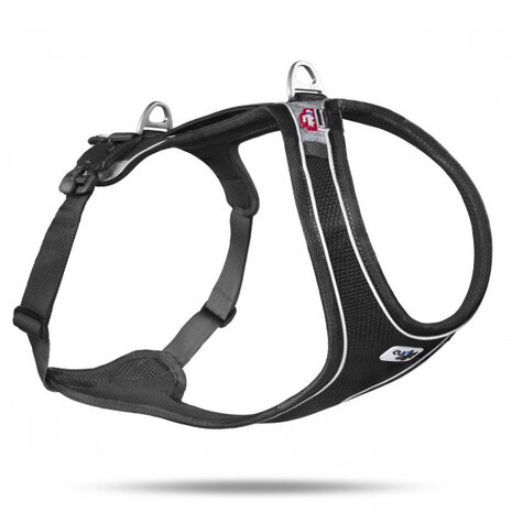 hondentuig Belka Comfort magnetisch 58-62 cm mesh zwart