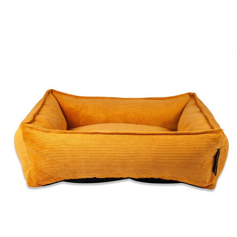 hondenmand Chicago 70 x 55 cm polyester/foam geel