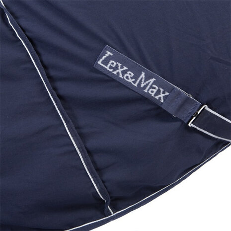 paardendeken Duke zomer polyester blauw maat 175