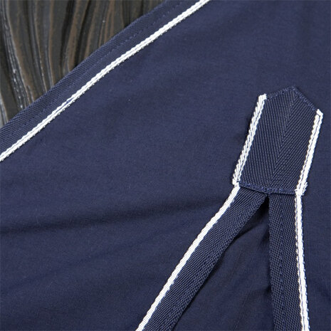 paardendeken Duke zomer polyester blauw maat 175