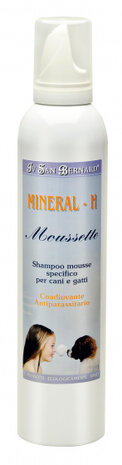 vachtshampoo droogschuim Mineral H 250 ml wit
