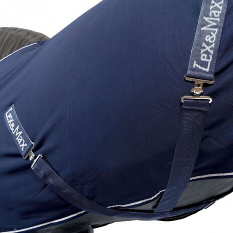 paardendeken Cooler Baron polyester blauw maat 175