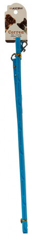 dierenriem vis 40 cm blauw leer