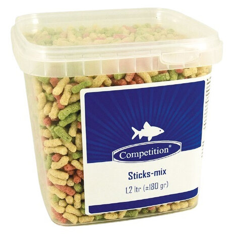 vijvervisvoer Sticks-Mix 1,2 liter