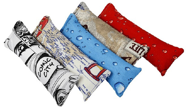 kattenkussen rol 28 x 8 x 5,5 cm kattenkruid/EPS