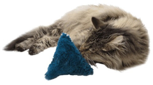 kattenkussen driehoek 13 cm valeriaan pluche
