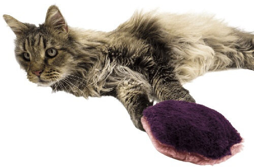 kattenkussen zeshoek 13 cm valeriaan pluche