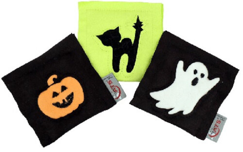 kattenkussen Halloween 11 cm kattenkruid/canvas