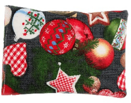 kattenkussen kerst 15 x 20 cm valeriaan/katoen