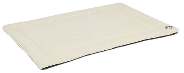 hondendeken 75 x 118 cm polyester/fiberfill wit/beige