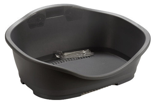 hondenmand middel 55 x 37 x 26 cm antraciet
