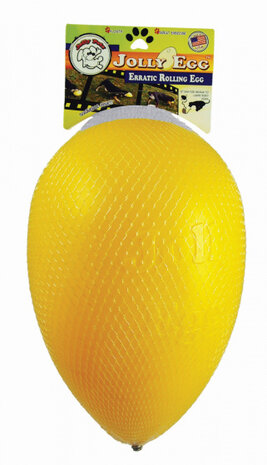 apporteerspeelgoed Jolly Egg 30 cm geel
