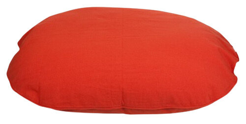 hondenkussenhoes Tivoli 60 x 40 cm katoen oranje