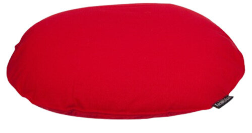 hondenkussenhoes Tivoli ovaal 70 x 100 cm katoen rood