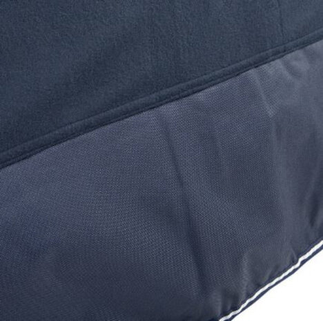 paardendeken Fancy fleece/polyester donkerblauw maat 205