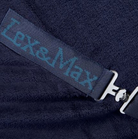 paardendeken Victory polyester donkerblauw maat 205