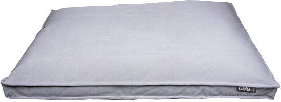 hondenkussenhoes Velvet 75 cm polyester lichtgrijs
