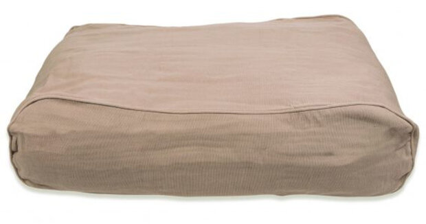 hondenkussen Prof 90 x 60 cm katoen beige