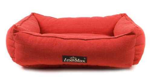 kattenmand Tivoli 50 x 40 x 12 cm polykatoen rood