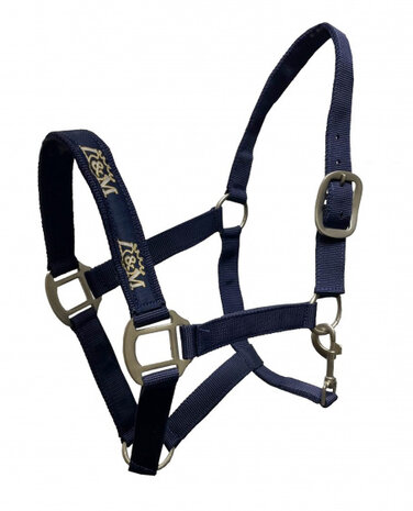 halster Favourite Pony polyester donkerblauw one-size