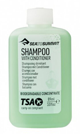 reisshampoo Liquid Shampoo wit 89 ml per flacon