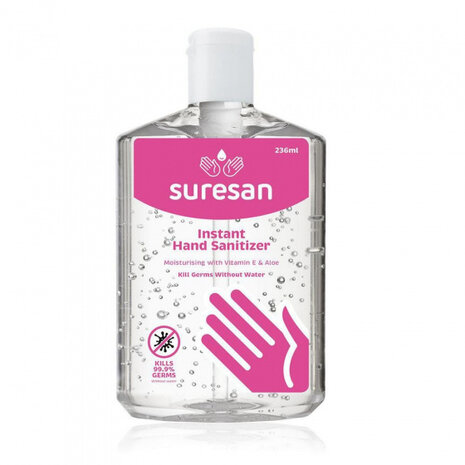 desinfecterende handgel alcohol 236 ml