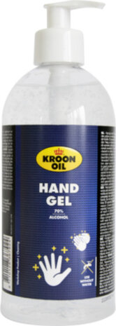 handgel desinfecterend 500 ml alcohol transparant
