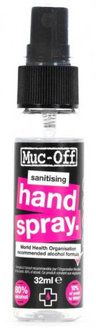 handspray desinfectie 32 ml 80% alcohol transparant