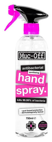 handspray desinfectie 750 ml 80% alcohol transparant