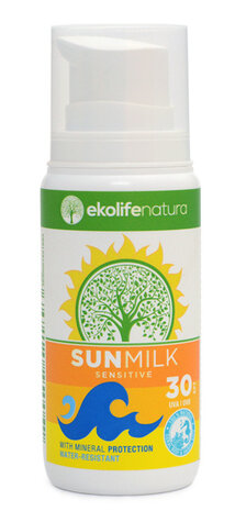 zonnebrandmelk Sensitive 100 ml SPF 30 wit