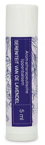 lippenbalsem Sereniteit van de Lavendel 5 ml vegan wit
