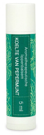 lippenbalsem Koelte van Pepermunt 5 ml vegan groen