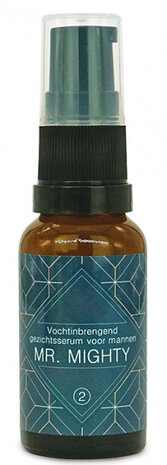hydraterend serum Mr. Mighty heren 20 ml transparant