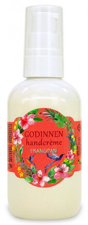 handcr&egrave;me Fragipani dames 100 ml vegan wit