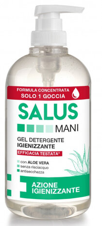 handgel Sanitizer Organische Alo&euml; vera 500 ml transparant