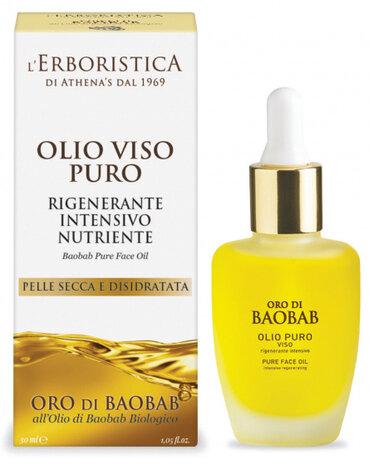gezichtsolie Gold of Baobab 30 ml vegan geel