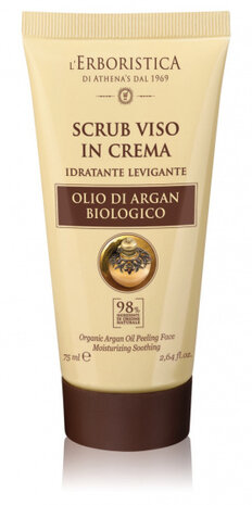 reinigingsscrub Argan 75 ml vegan transparant
