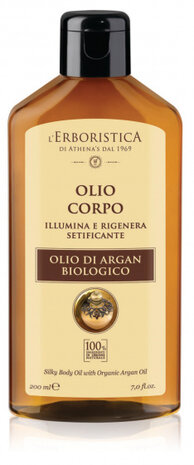 lichaamsolie Argan 200 ml vegan transparant